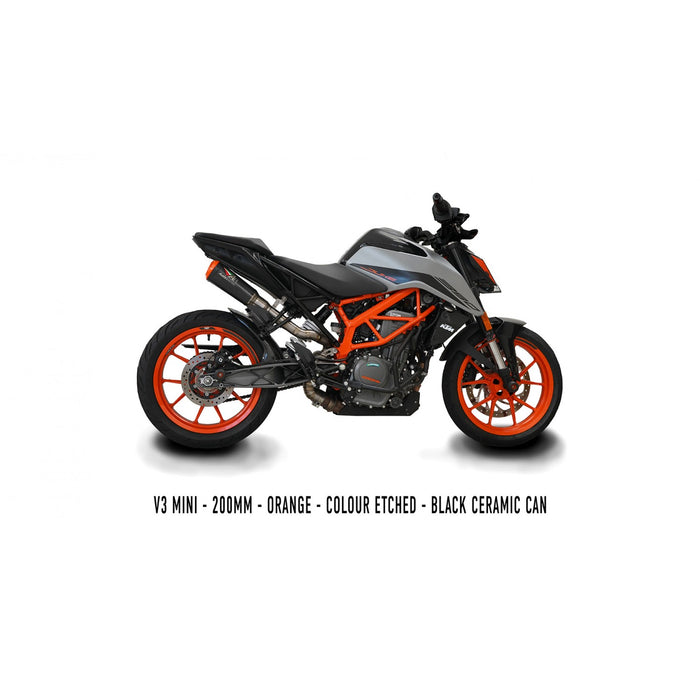KTM 390 DUKE/RC 2021-2023 Hi Slung Decat Exhaust System