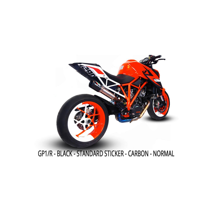 KTM 1290 2014-2019 SUPERDUKE Hi Slung Decat Exhaust System