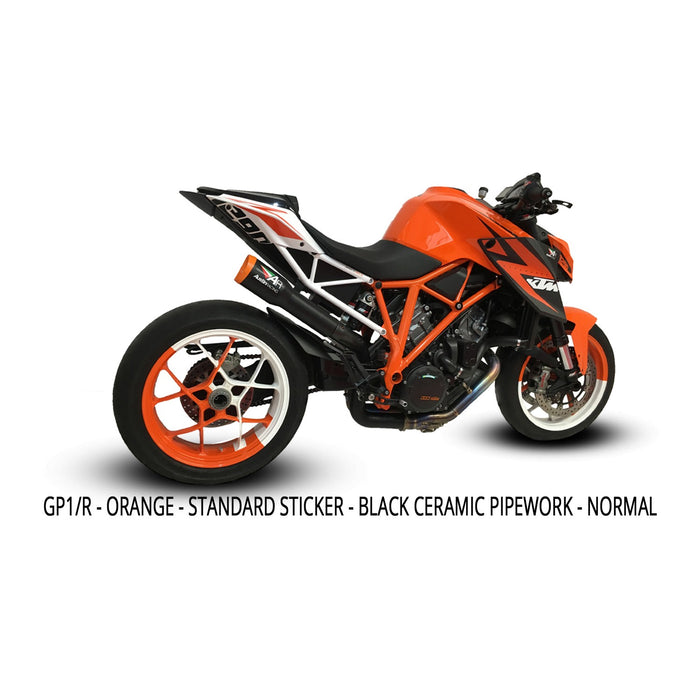 KTM 1290 2014-2019 SUPERDUKE Hi Slung Decat Exhaust System