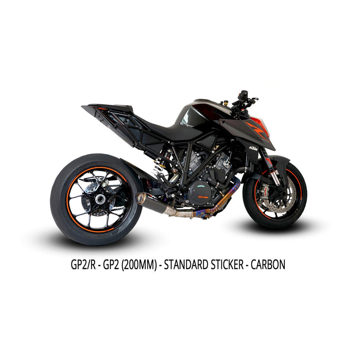 KTM 1290 SUPERDUKE R 2014-2019 GP3 Belly Exit Decat Exhaust System