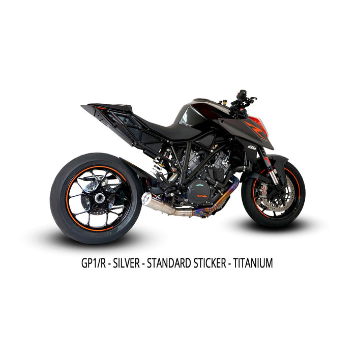 KTM 1290 SUPERDUKE R 2014-2019 GP3 Belly Exit Decat Exhaust System