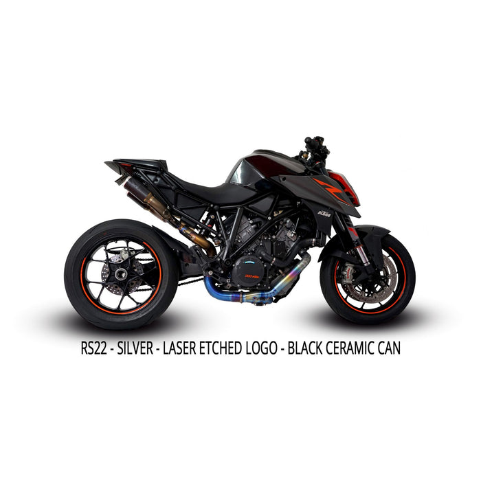 KTM 1290 SUPERDUKE R 2014-2019 RS22 Underseat Full Exhaust System