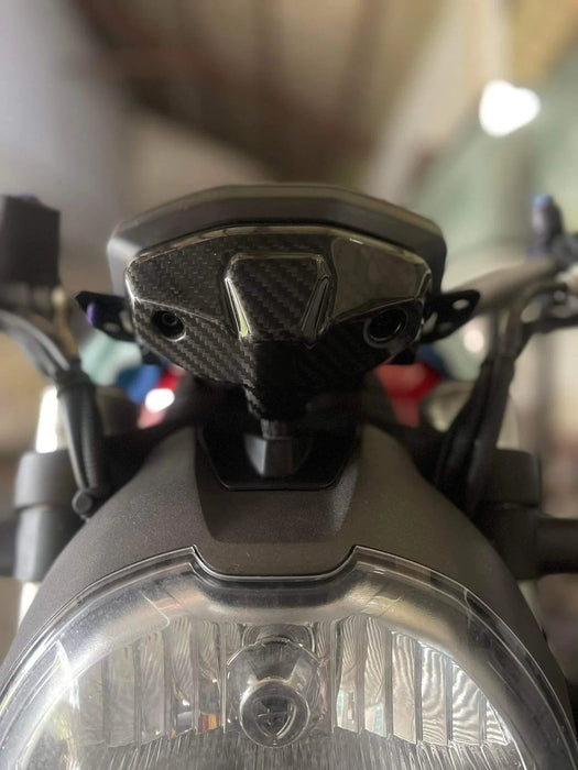 Ducati Monster 821 1200 1200S 2018+ Carbon Fiber DashPanel Cover