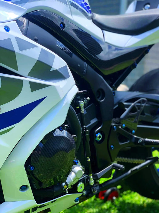Suzuki GSX-R 1000 2017+ Carbon Fiber Engine Cover B