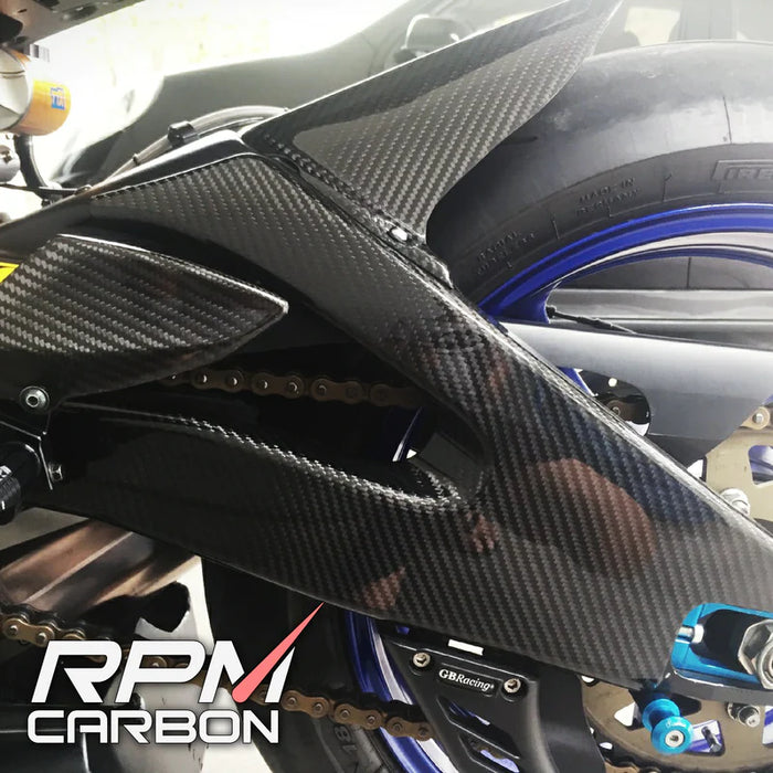 YAMAHA R6 2017+ CARBON FIBER SWINGARM COVERS PROTECTORS