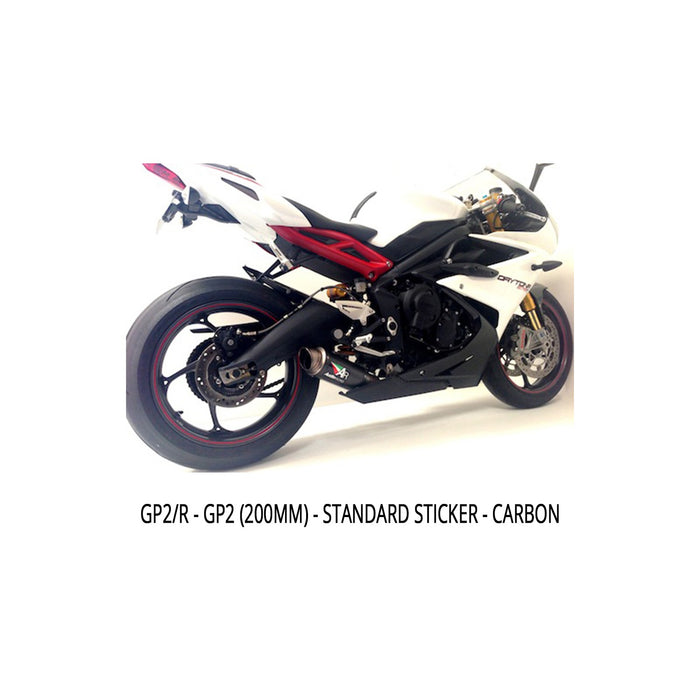 Triumph Daytona 675 2013-2016 GP3 Slip On Exhaust System