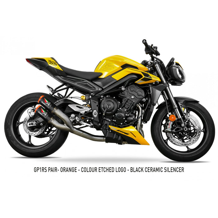 Triumph Street Triple 765 2023+ Full Titanium Exhaust System
