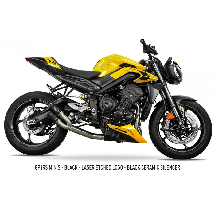 Triumph Street Triple 765 2023+ Full Titanium Exhaust System