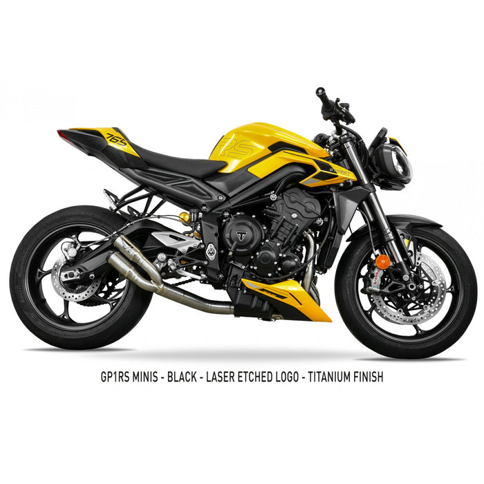 Triumph Street Triple 765 2023+ Full Titanium Exhaust System