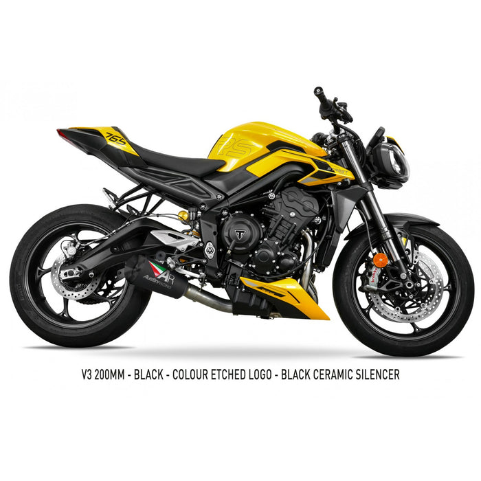 Triumph Street Triple 765 2023+ Full Titanium Exhaust System
