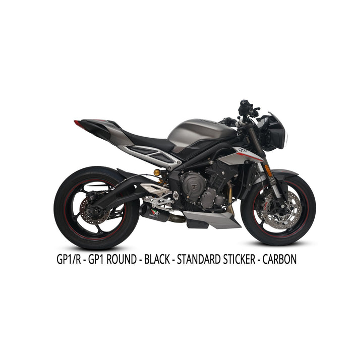 Triumph Street Triple 765 2017-2019 GP3 Decat Exhaust System