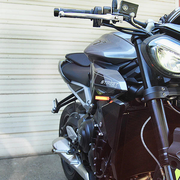 Triumph Street Triple Front Turn Signals (2024 - Present)