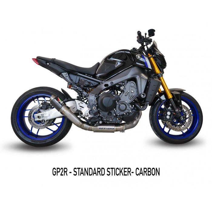 Yamaha MT09 2021+ Decat Exhaust System