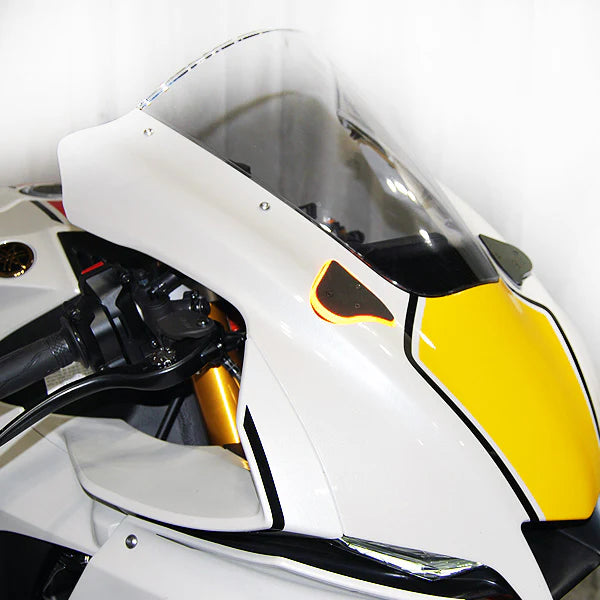 Yamaha R1 Mirror Block Off Turn Signals (2020 to present)