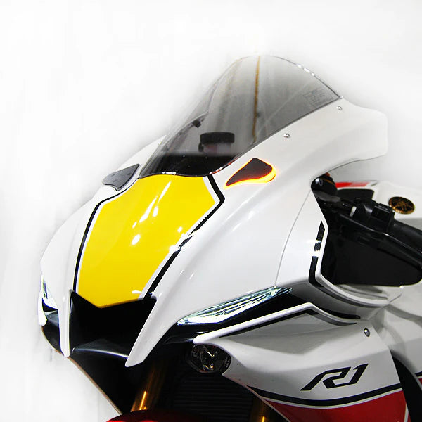 Yamaha R1 Mirror Block Off Turn Signals (2020 to present)