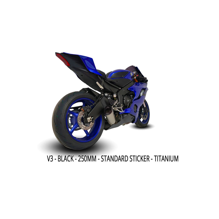 Yamaha R6 2008-2021 GP3 Decat Exhaust System