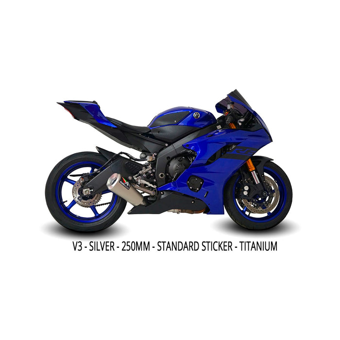 Yamaha R6 2008-2021 GP3 Decat Exhaust System