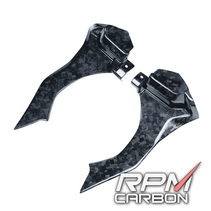 YAMAHA R1/R1M 2015-19 CARBON FIBER DASHBOARD SIDE PANELS