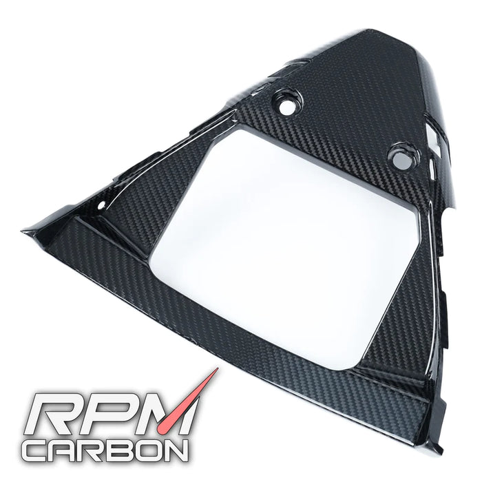 YAMAHA R1 2015-2019 CARBON FIBER V-PANEL RADIATOR GUARD