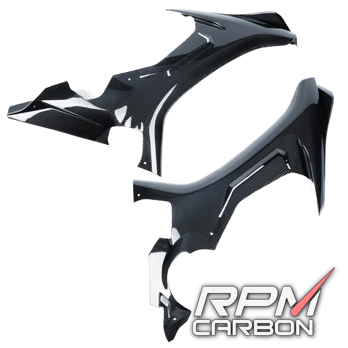 YAMAHA R1 R1M 2015-2019 CARBON FIBER SIDE FAIRINGS