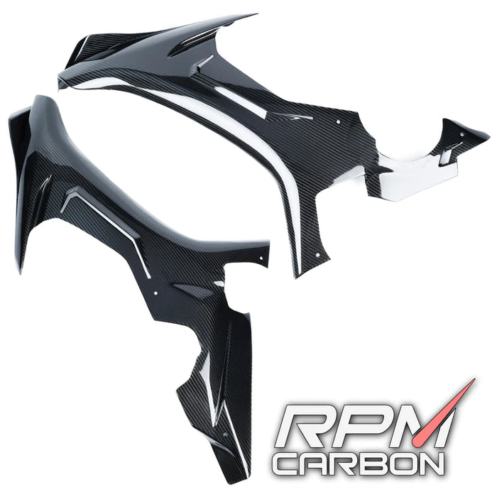 YAMAHA R1 R1M 2015-2019 CARBON FIBER SIDE FAIRINGS