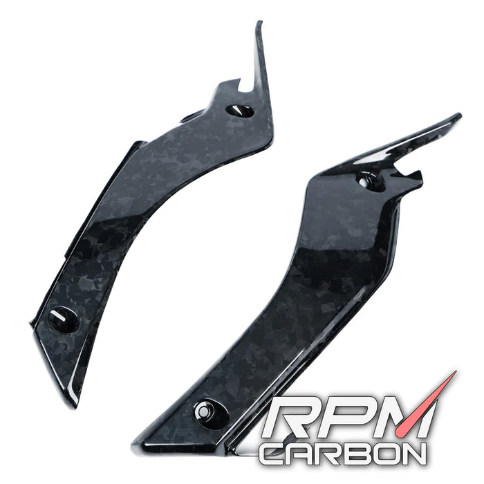 YAMAHA R1 R1M 2015-19 CARBON FIBER UPPER FRAME COVERS
