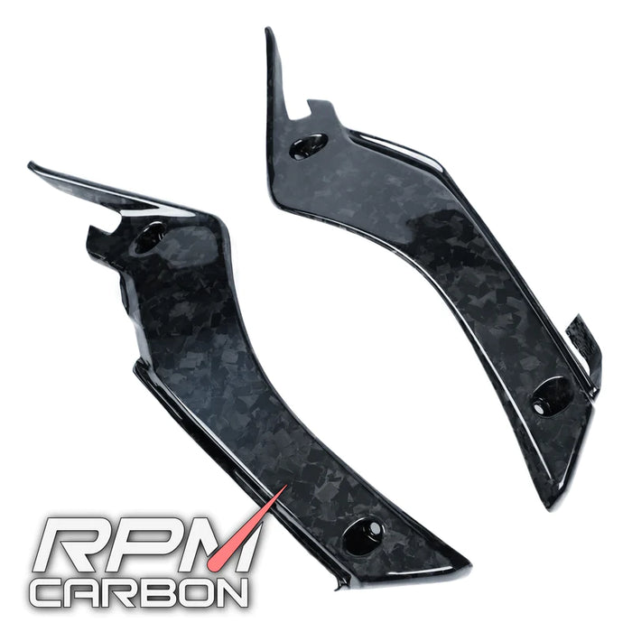 YAMAHA R1 R1M 2015-19 CARBON FIBER UPPER FRAME COVERS