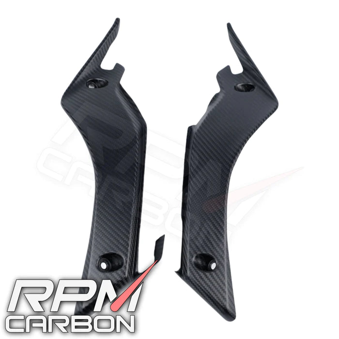 YAMAHA R1 R1M 2015-19 CARBON FIBER UPPER FRAME COVERS