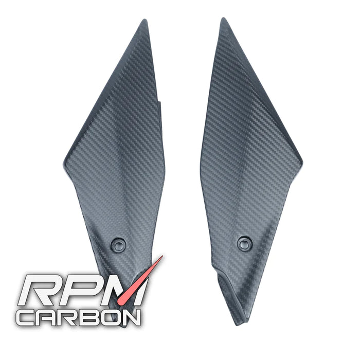 YAMAHA R1 R1M 2015+ CARBON FIBER TANK KNEE GRIP SIDE PANELS