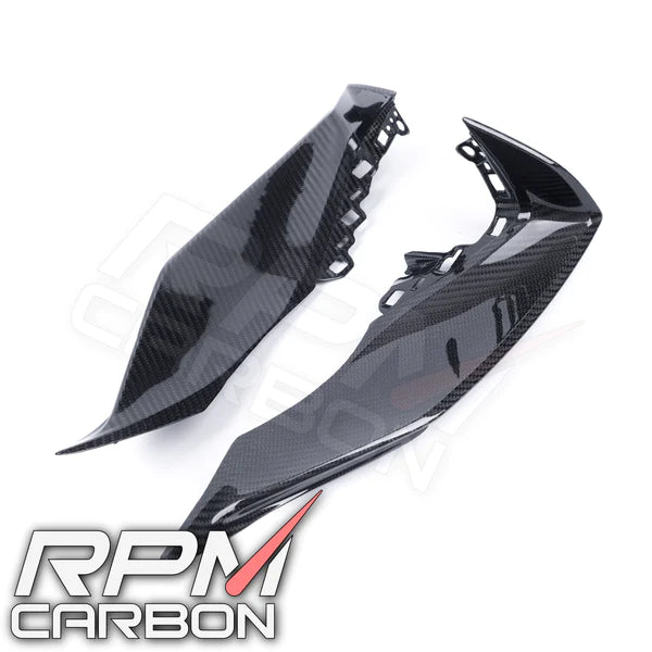 YAMAHA R1 R1M 2020+ CARBON FIBER DASH PANEL SIDE COVER