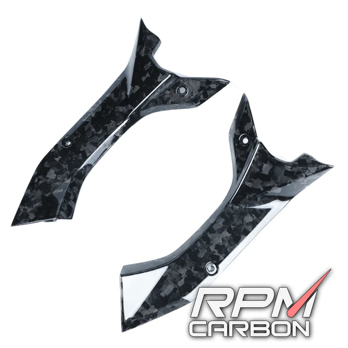 YAMAHA R6 2017+ CARBON FIBER DASH PANEL SIDE COVERS