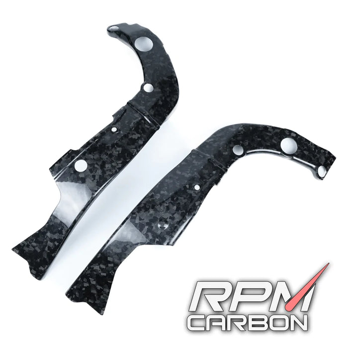 YAMAHA R6 2017+ CARBON FIBER FRAME COVERS PROTECTORS