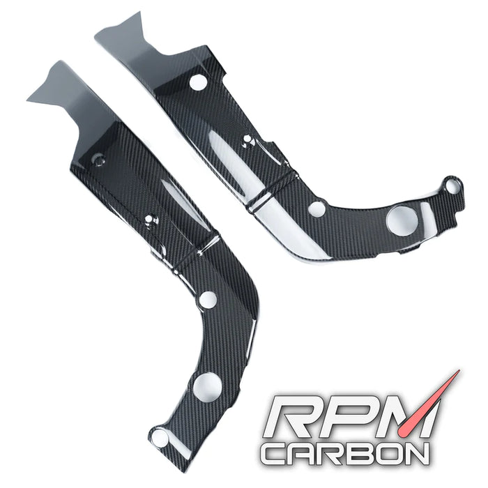 YAMAHA R6 2017+ CARBON FIBER FRAME COVERS PROTECTORS