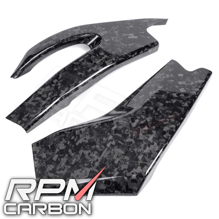 YAMAHA R6 2017+ CARBON FIBER SWINGARM COVERS PROTECTORS