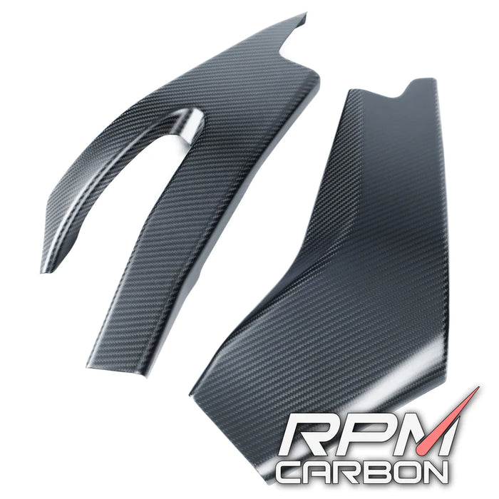 YAMAHA R6 2017+ CARBON FIBER SWINGARM COVERS PROTECTORS
