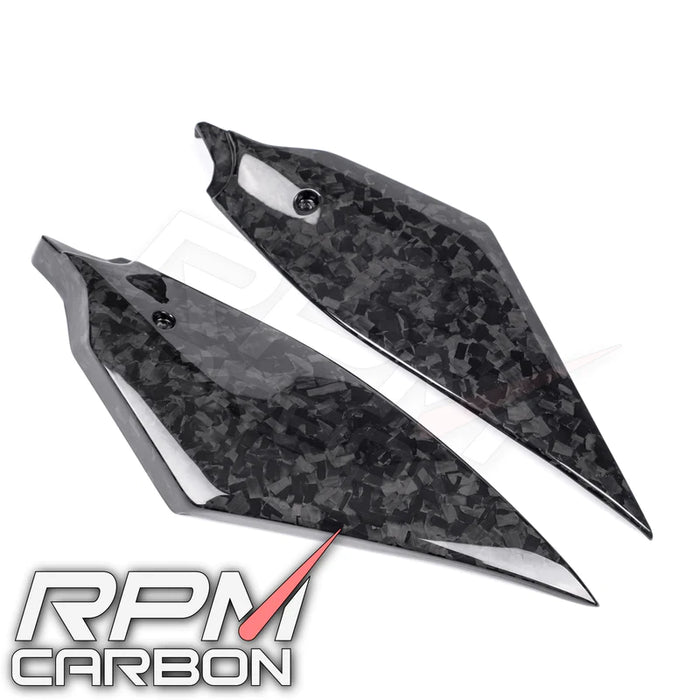 YAMAHA R6 2017+ CARBON FIBER TANK SIDE PANELS