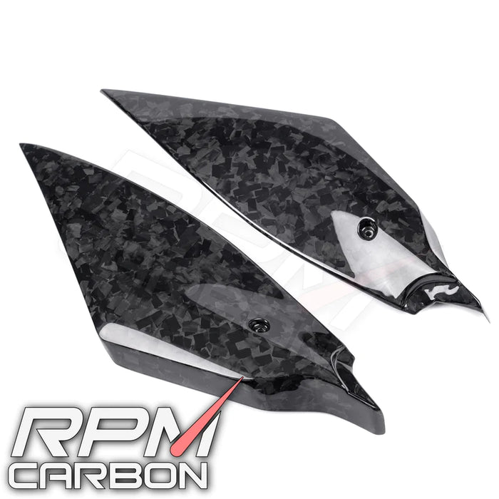 YAMAHA R6 2017+ CARBON FIBER TANK SIDE PANELS