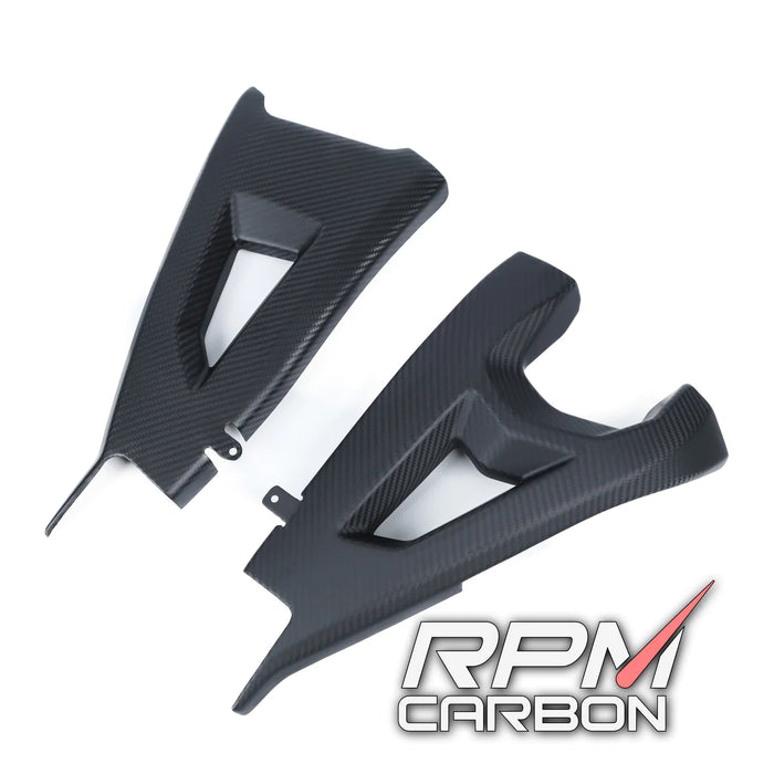 KAWASAKI ZX-10R 2016+ CARBON FIBER SWINGARM COVERS PROTECTORS