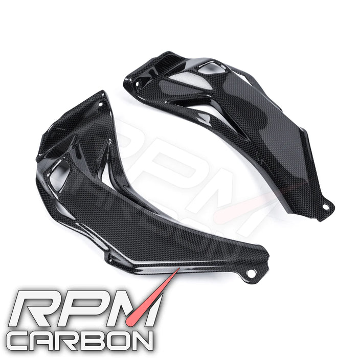 KAWASAKI ZX-10R 2016-2020 CARBON FIBER DASHPANEL SIDE COVERS