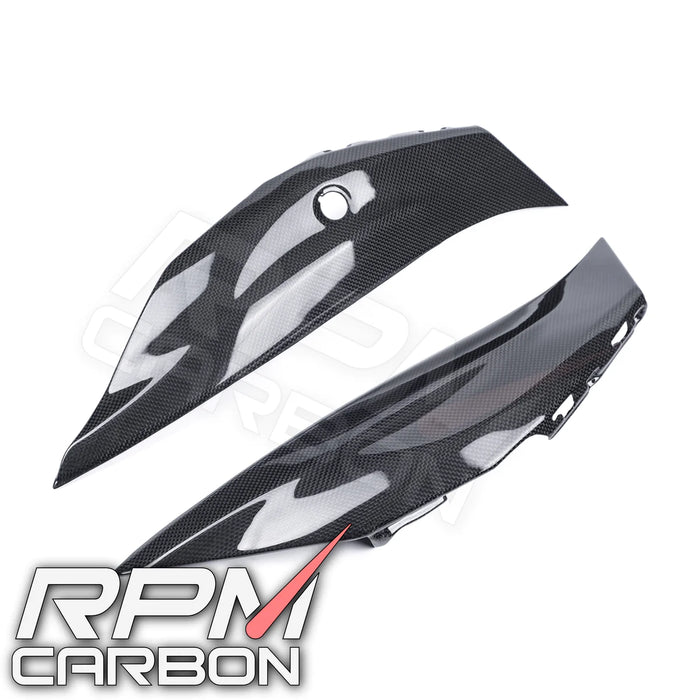 KAWASAKI ZX-10R 2016-2020 CARBON FIBER REAR SEAT SIDE PANELS