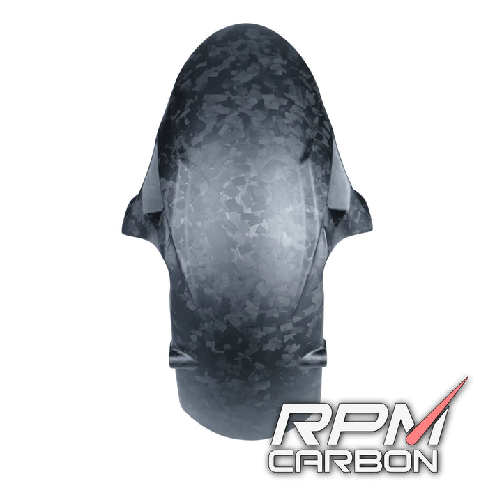KAWASAKI ZX-6R 2019+ CARBON FIBER FRONT FENDER HUGGER MUDGUARD