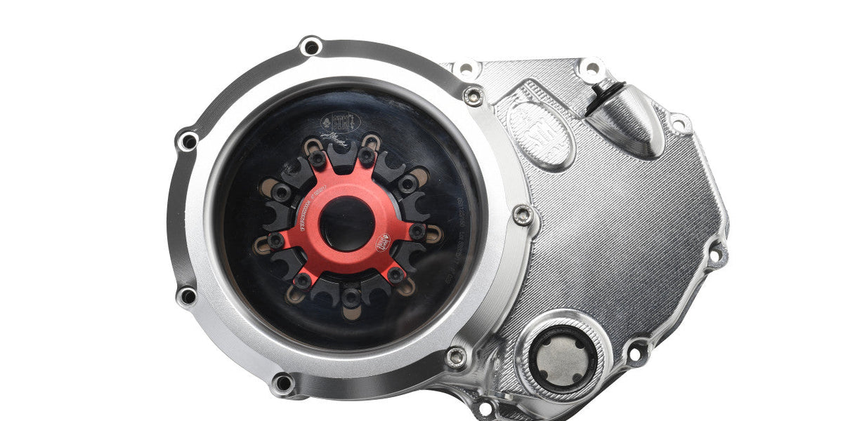 Ducati Multistrada 950 2017 Wet Clear Clutch Cover DB Garage Distribution